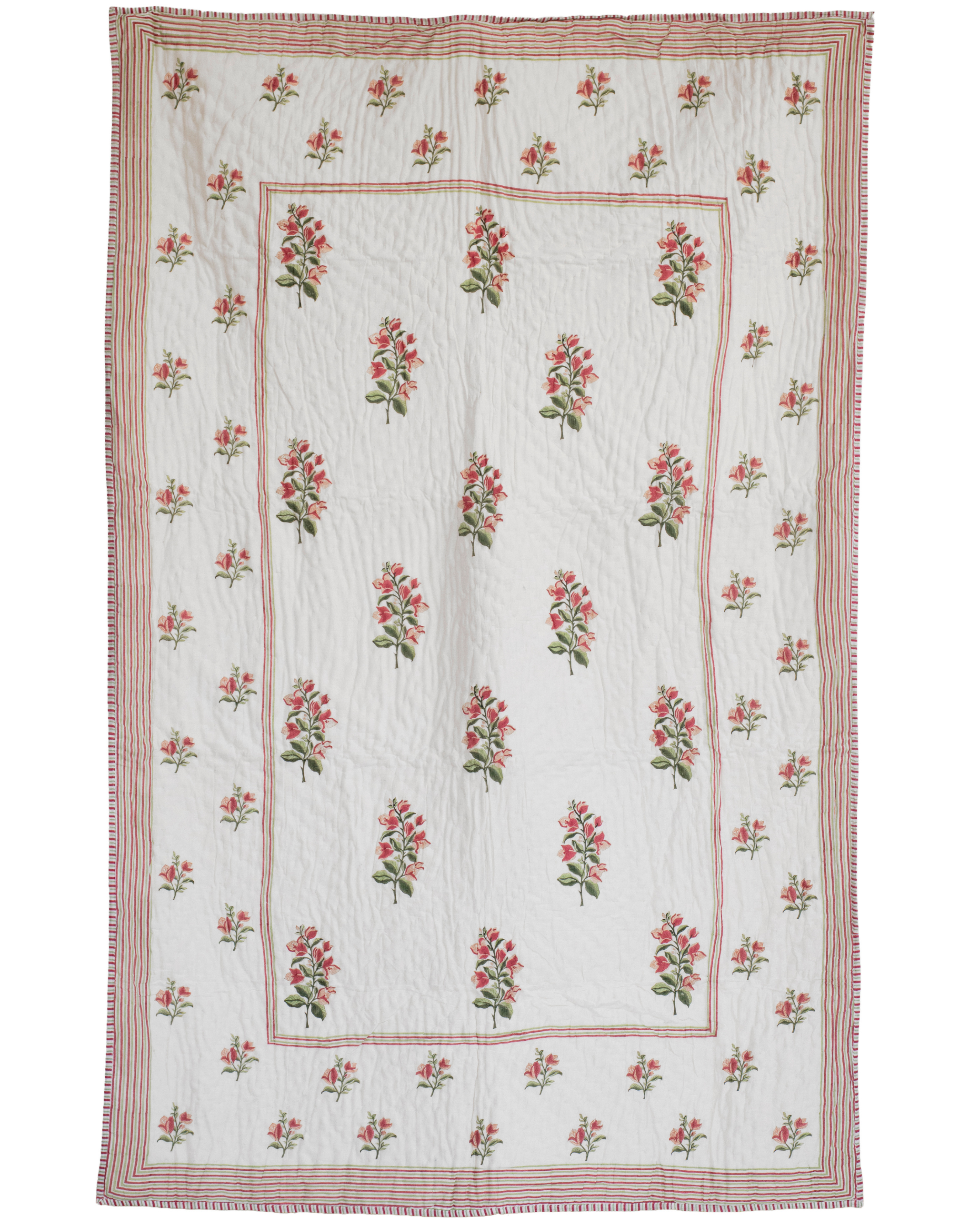 Bougainvillea Blooms Pink Quilt
