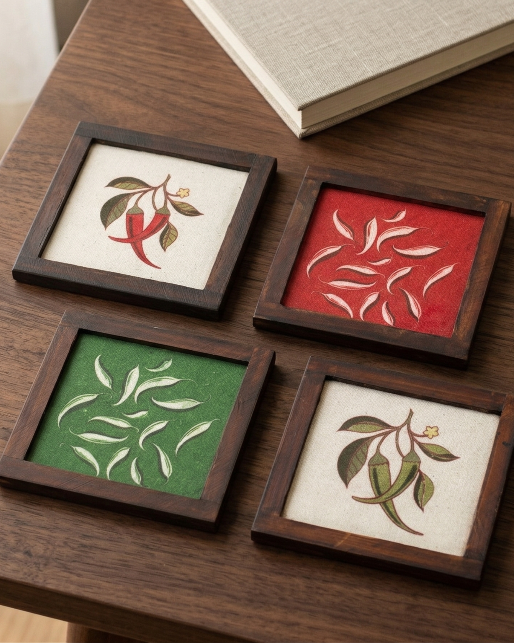 Wooden Coaster - Set of 4