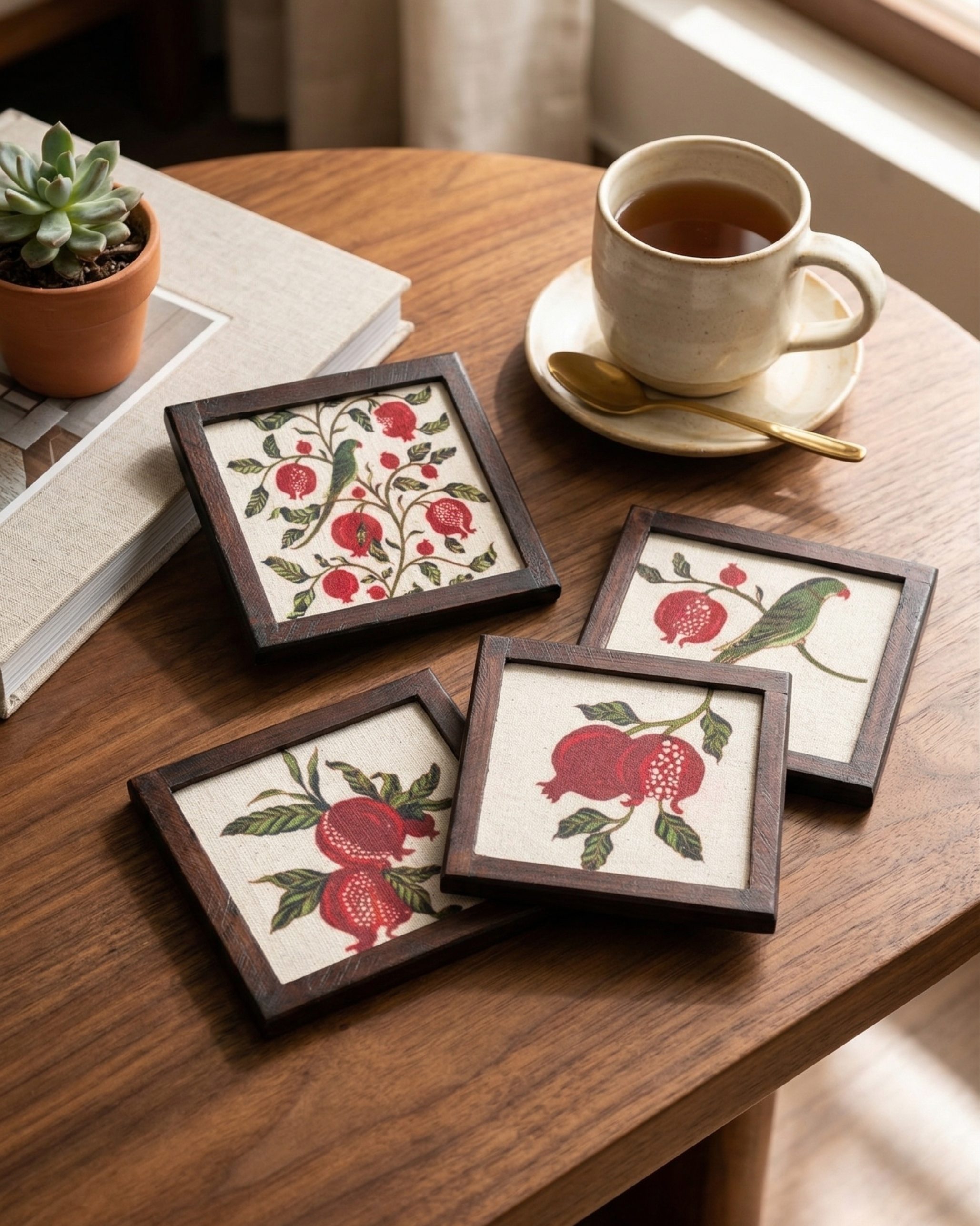 Wooden Coaster - Set of 4