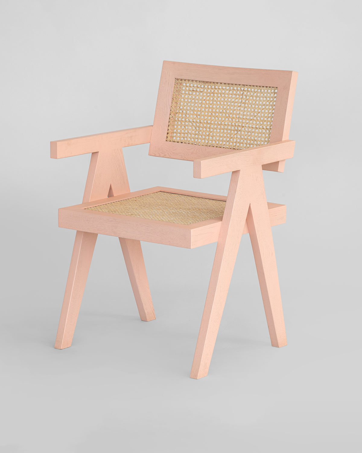 Chandigarh Chair - Pastel Pink | Rangbagh