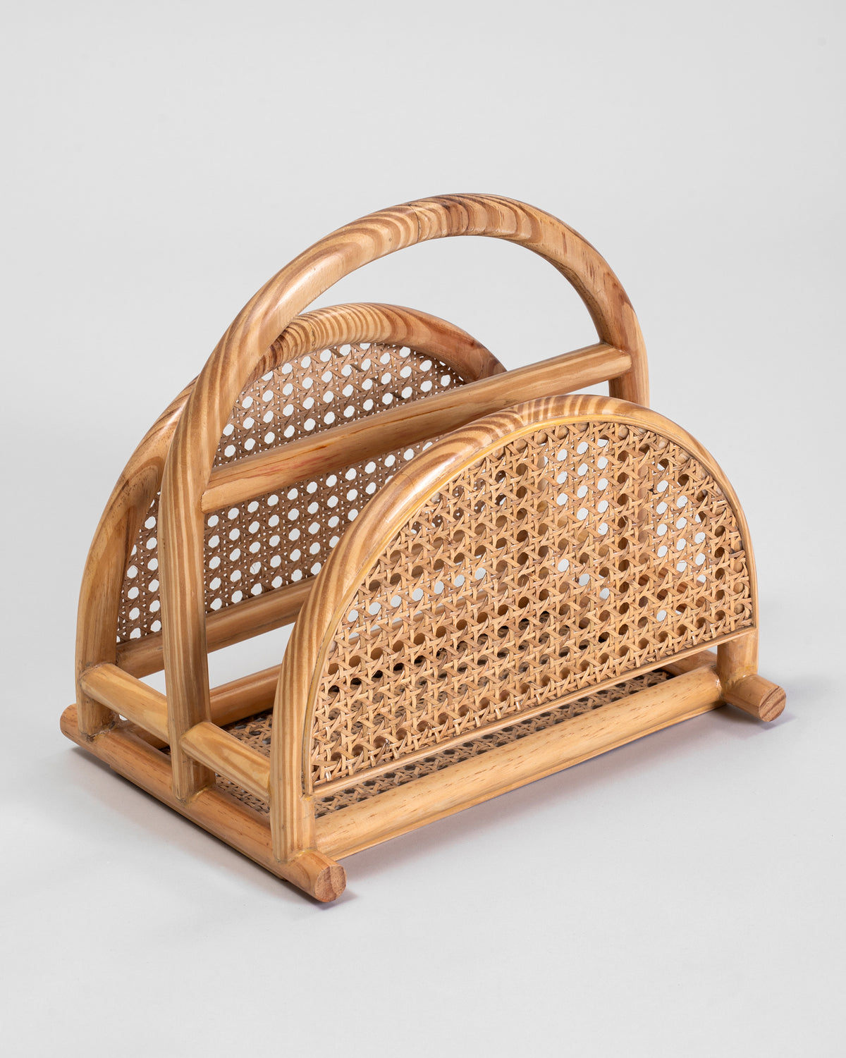 Rattan Magazine Rack | Rangbagh