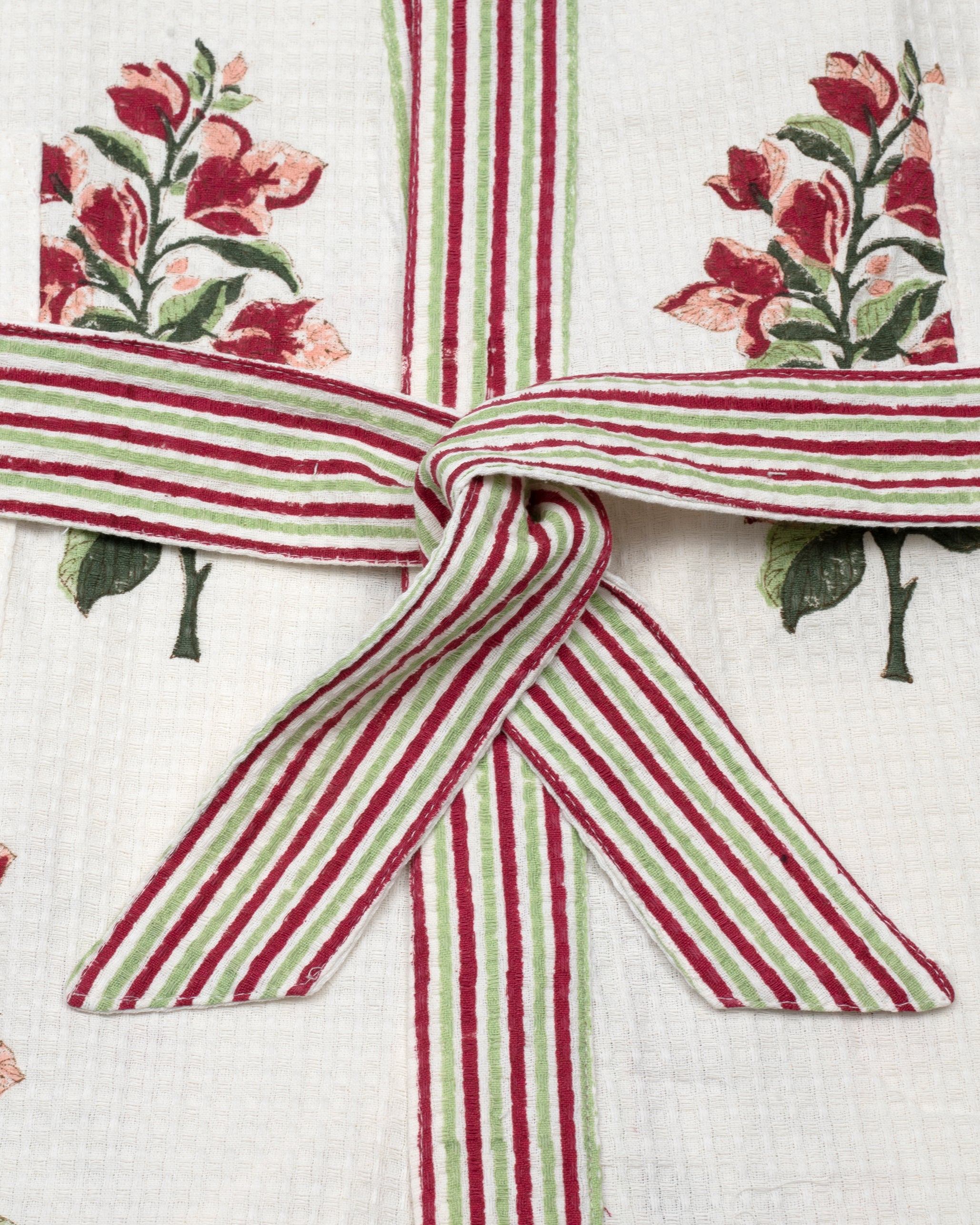 Bougainvillea Blooms Pink Bathrobe