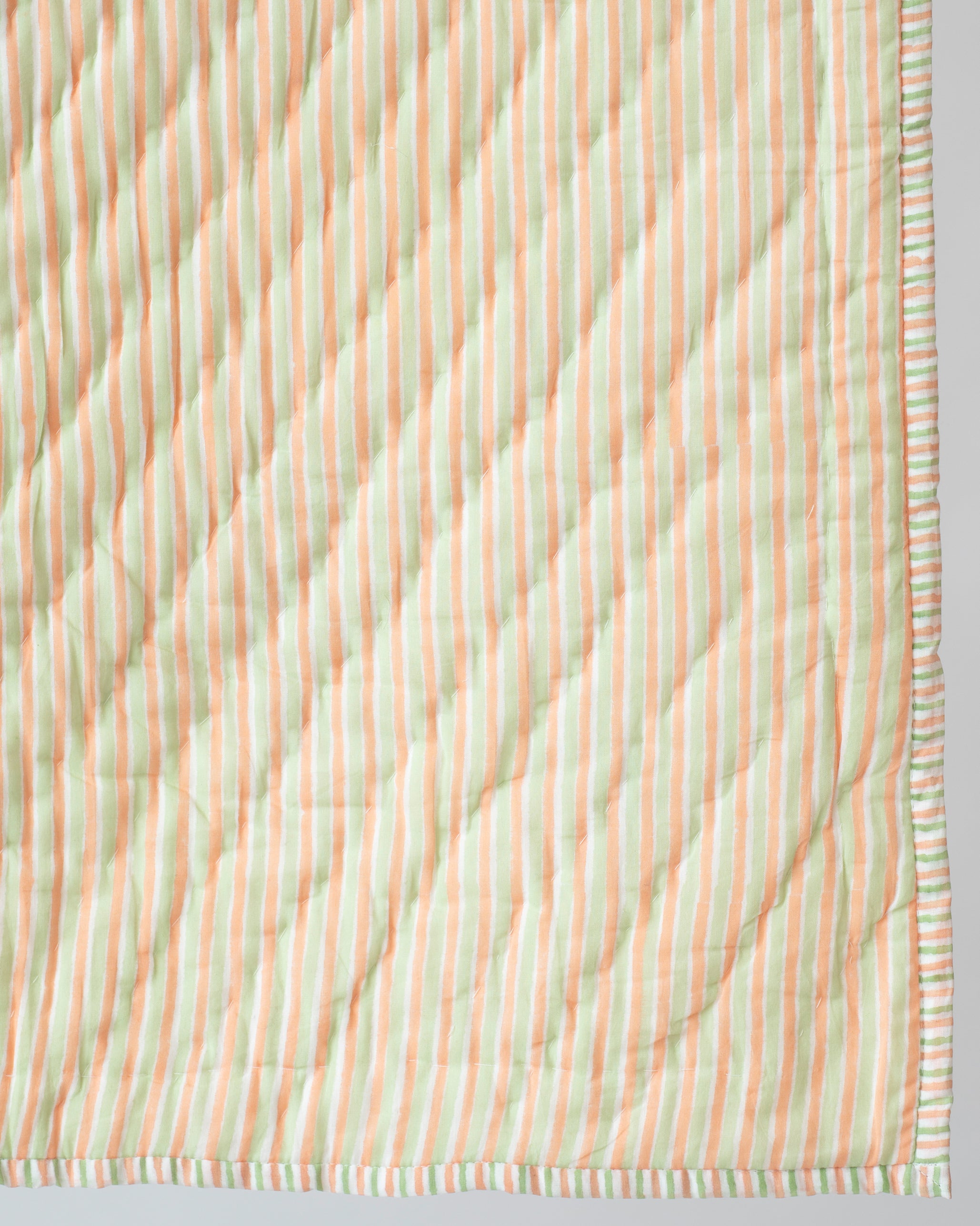 Bougainvillea Blooms Peach Quilt