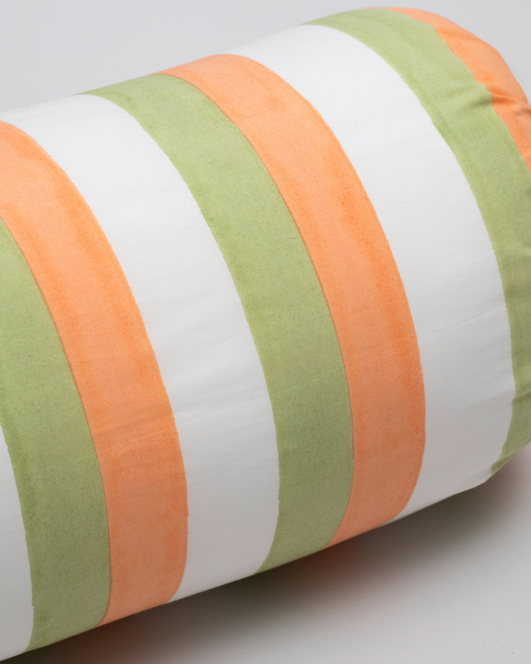 Bageecha Stripes Elegant Bolster Cover