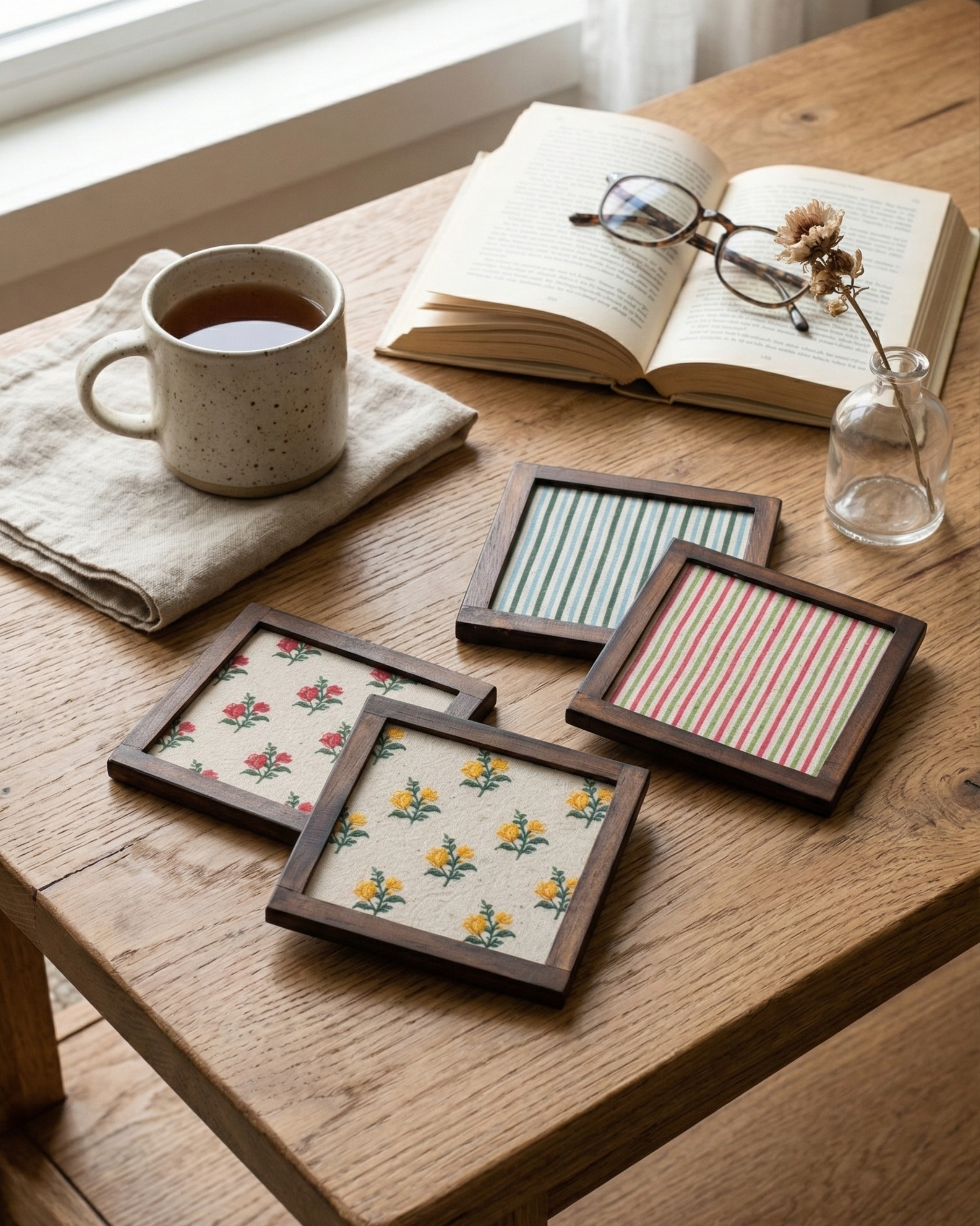 Wooden Coaster - Set of 4